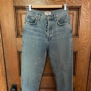 AGOLDE Remy High Rise Straight Leg Jeans